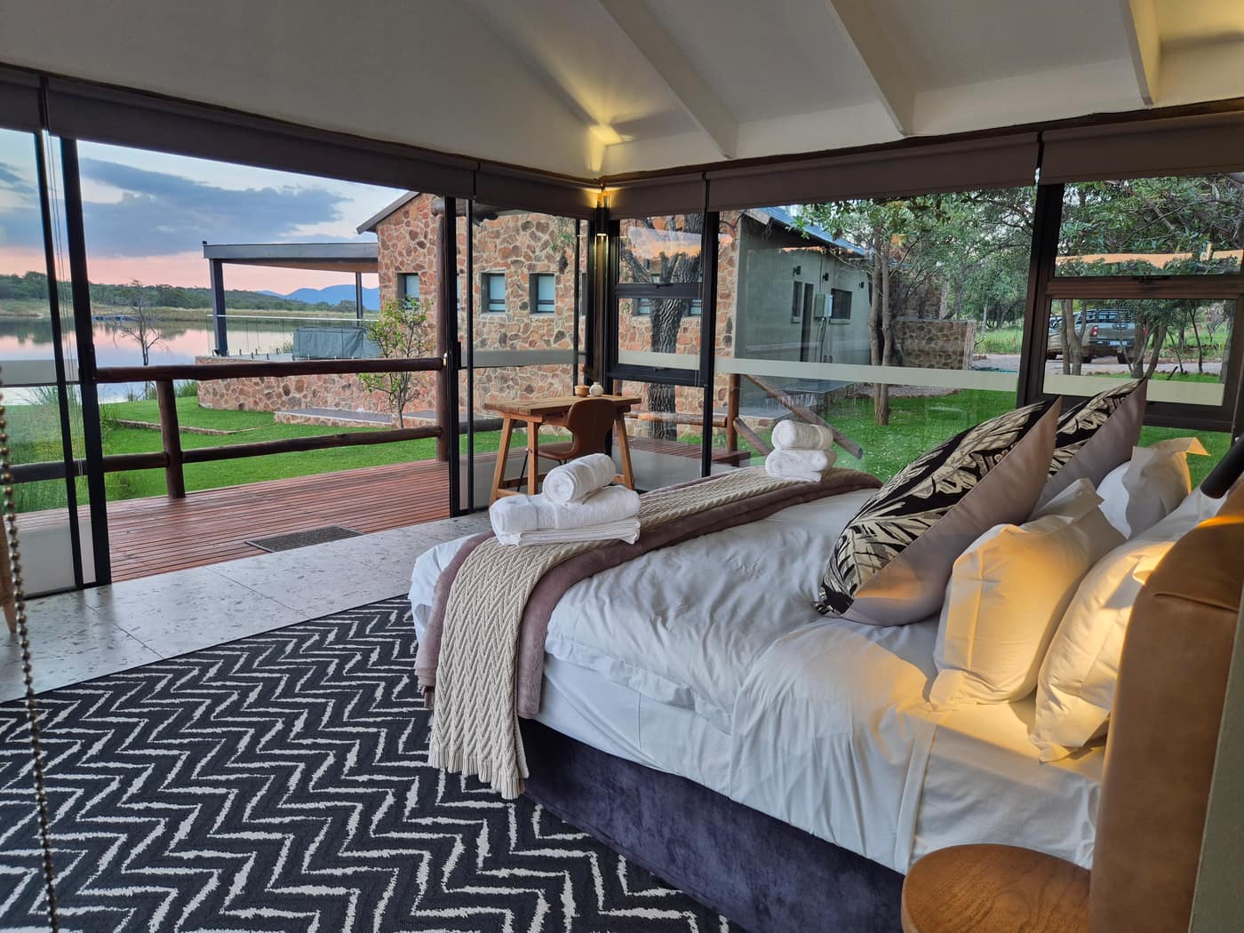 Reflections Camp Chalet 2 interior